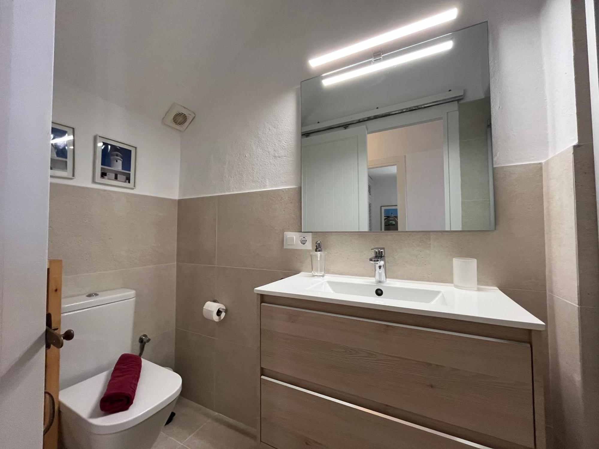Apartamento Aldeamar F1 By Som Menorca Son Parc Exterior foto